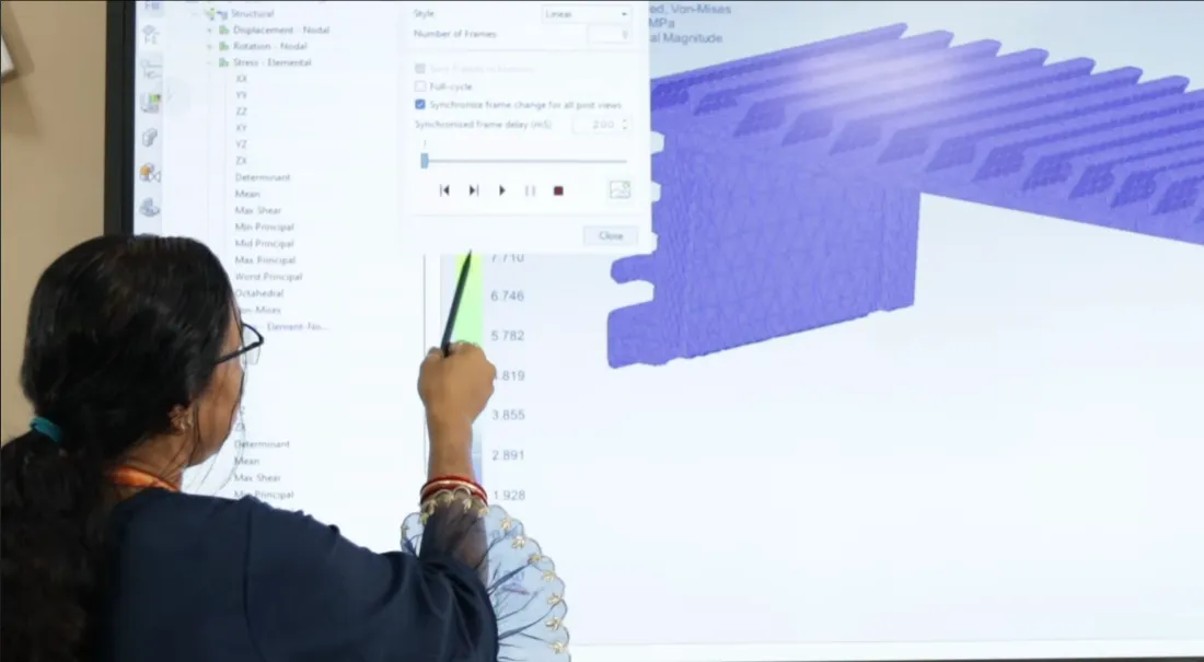 CAD-CAE Design & Analysis course at SDI Bhubaneswar