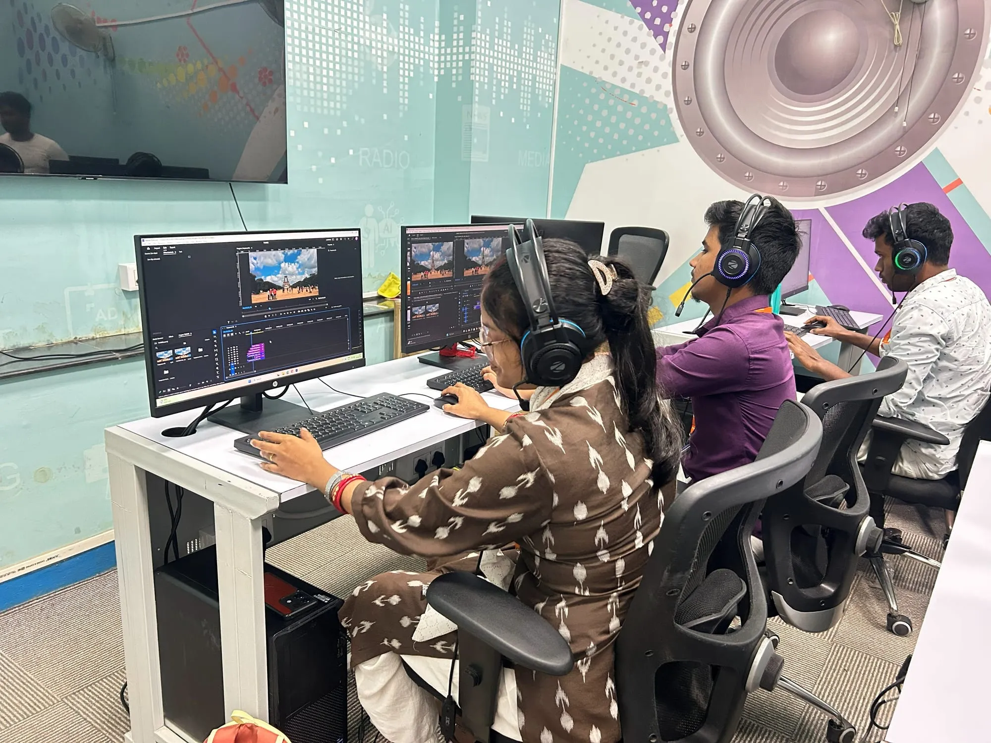 Video / Sound Editor course at SDI Bhubaneswar